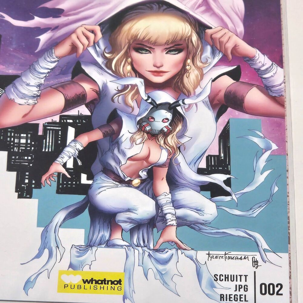 Ninja Funk #2 Tyler Kirkham "BB Bella Bae" Variant JPG Signed NM Whatnot Indie - Picture 5 of 8